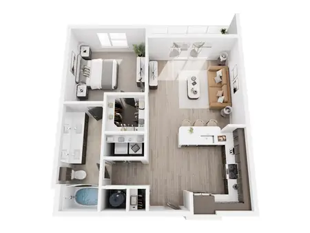 HAUS Memorial Park FloorPlan 3