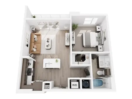 HAUS Memorial Park FloorPlan 4