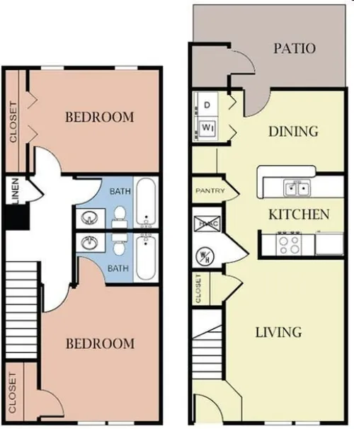 Park at Palm Bay Apartments FloorPlan 2