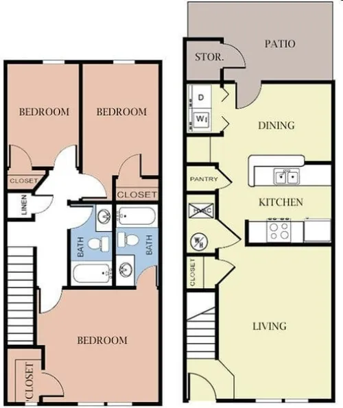 Park at Palm Bay Apartments FloorPlan 3