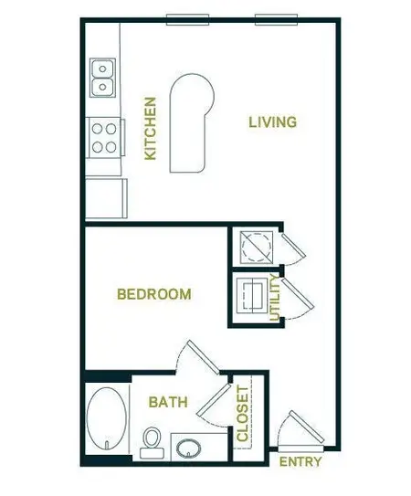 The Briscoe River Oaks FloorPlan 1