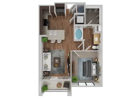 The Henry at New Forest FloorPlan 1