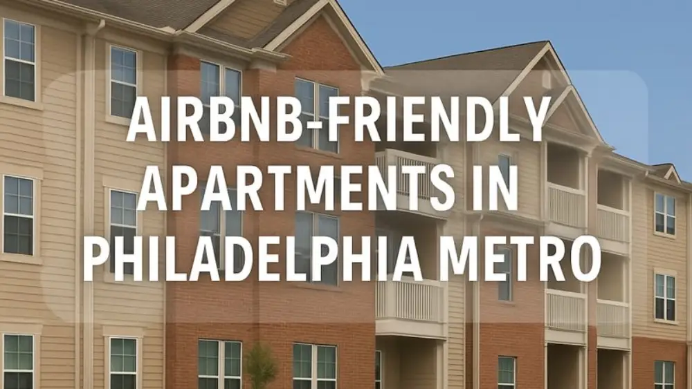 Airbnb-friendly apartments in Philadelphia Metro