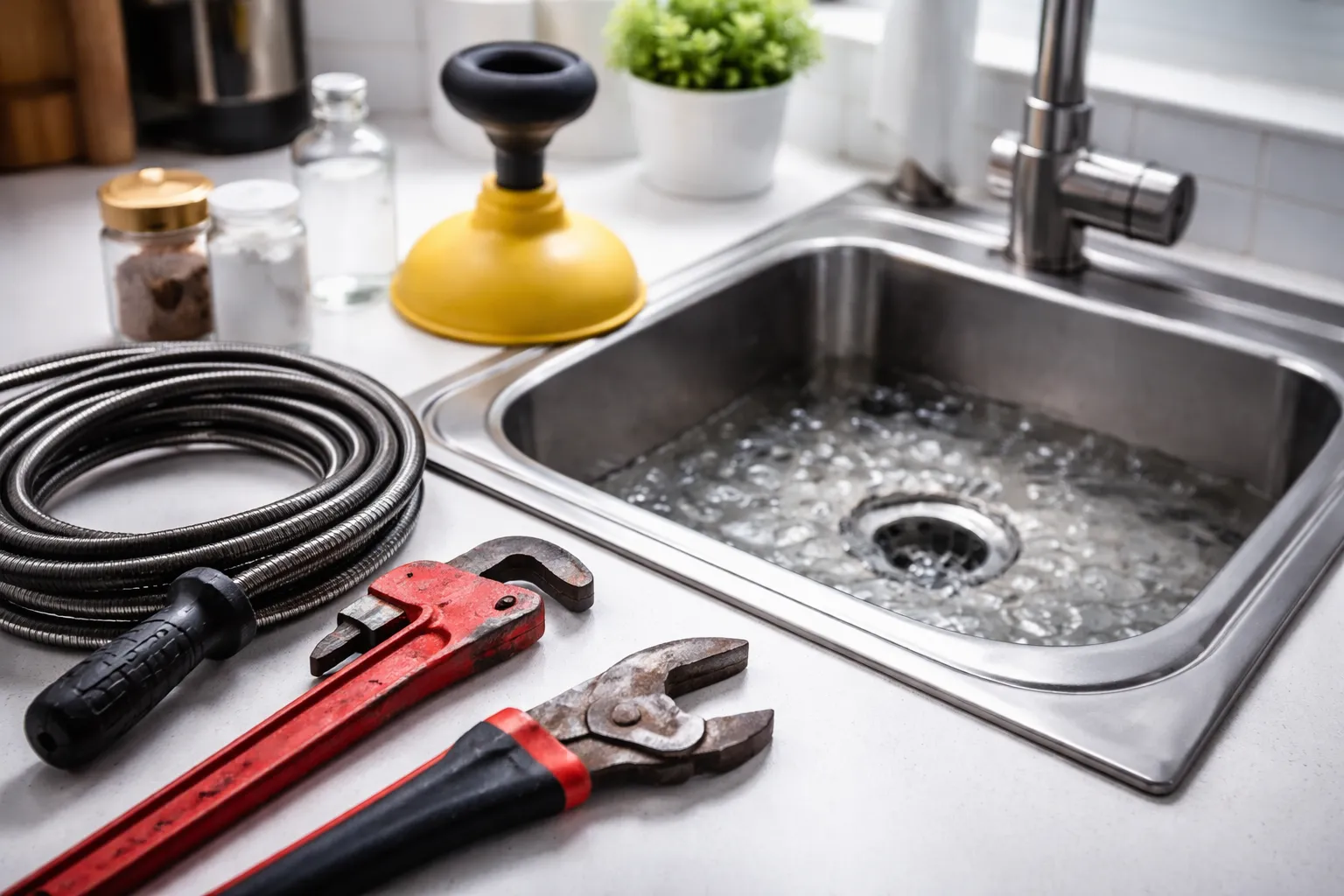 When to DIY and When to Call a Plumber for a Slow Drain