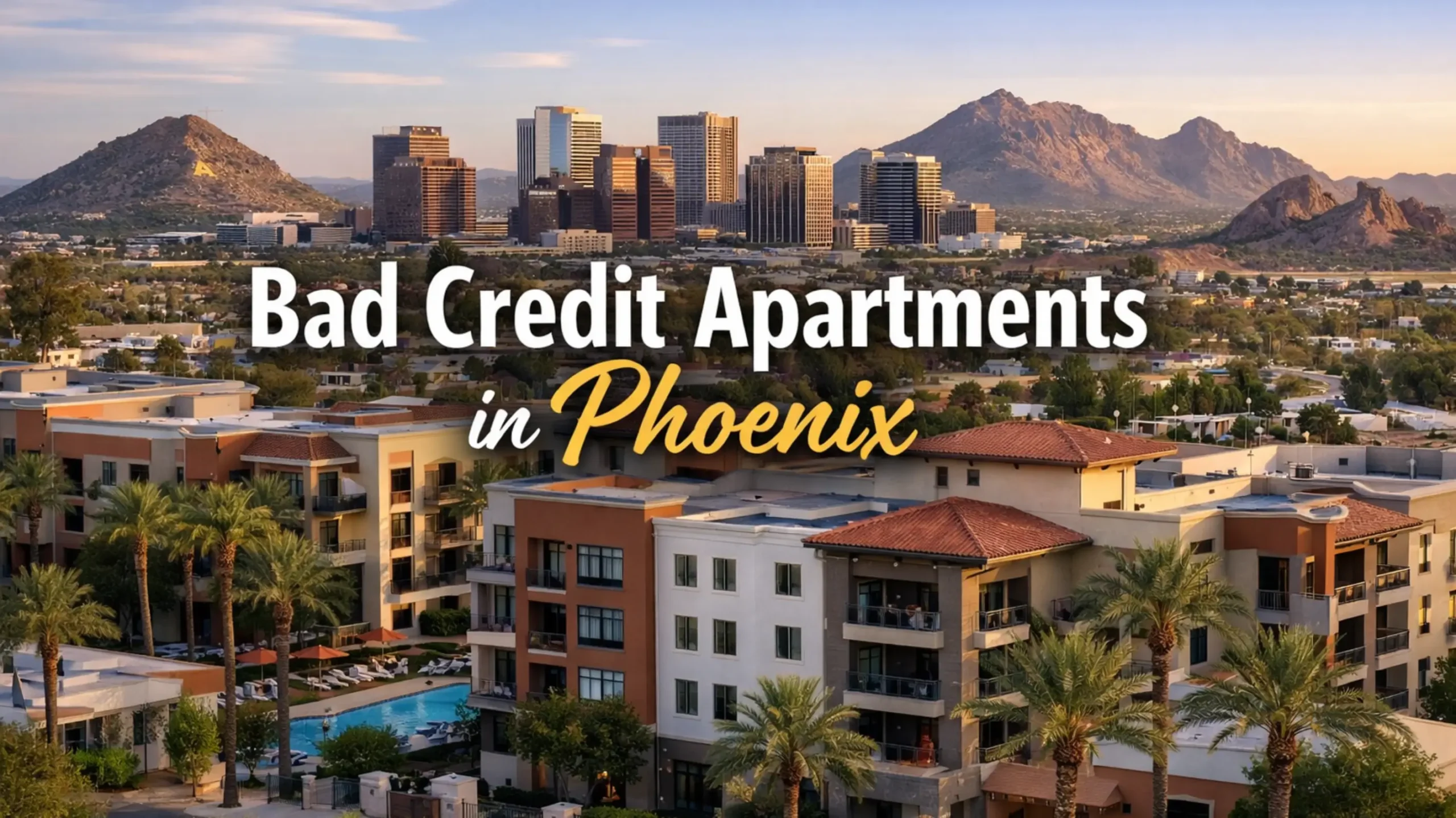 Bad Credit Apartments in Phoenix