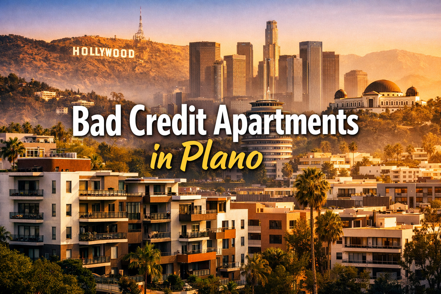 Bad Credit Apartments in Plano