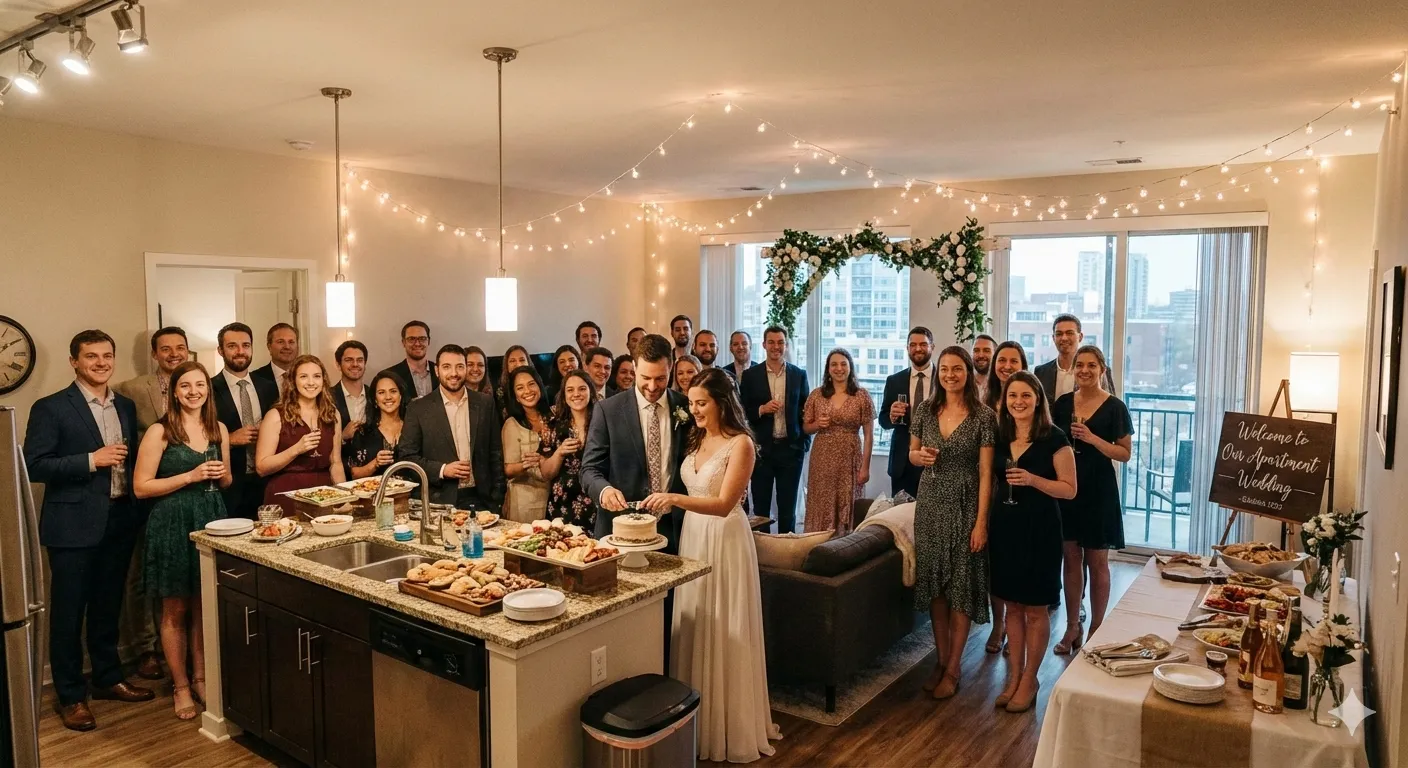 How to Plan an Apartment Wedding with 50 Guests in 2026
