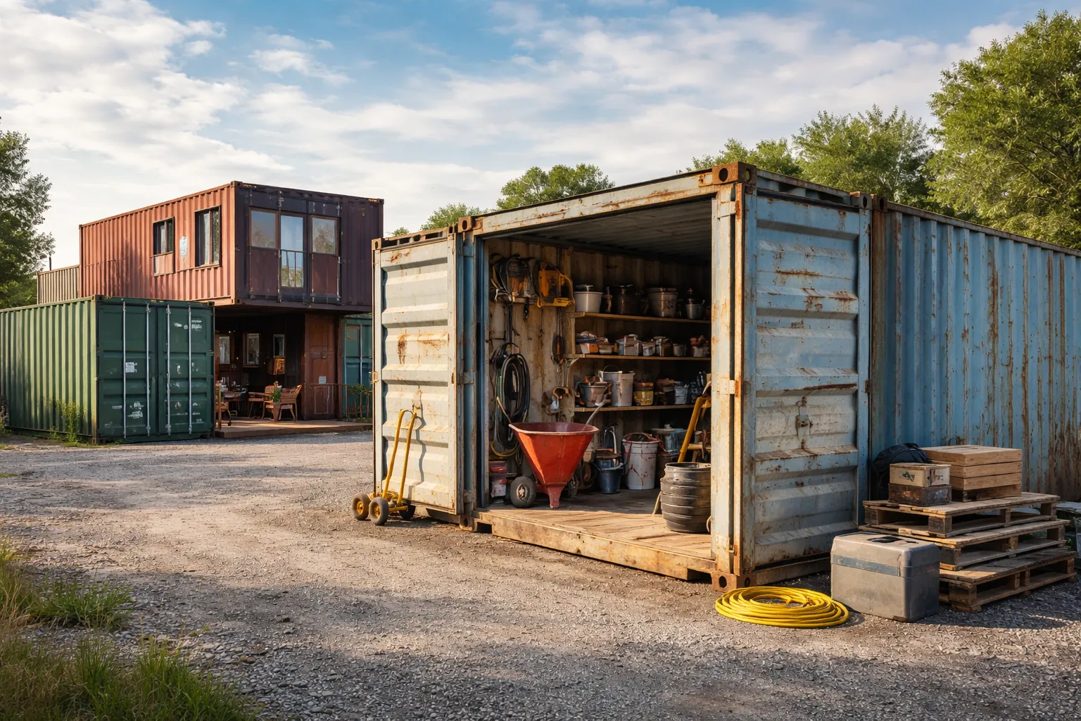 Used Shipping Containers - Pros, Cons & Suitable Uses