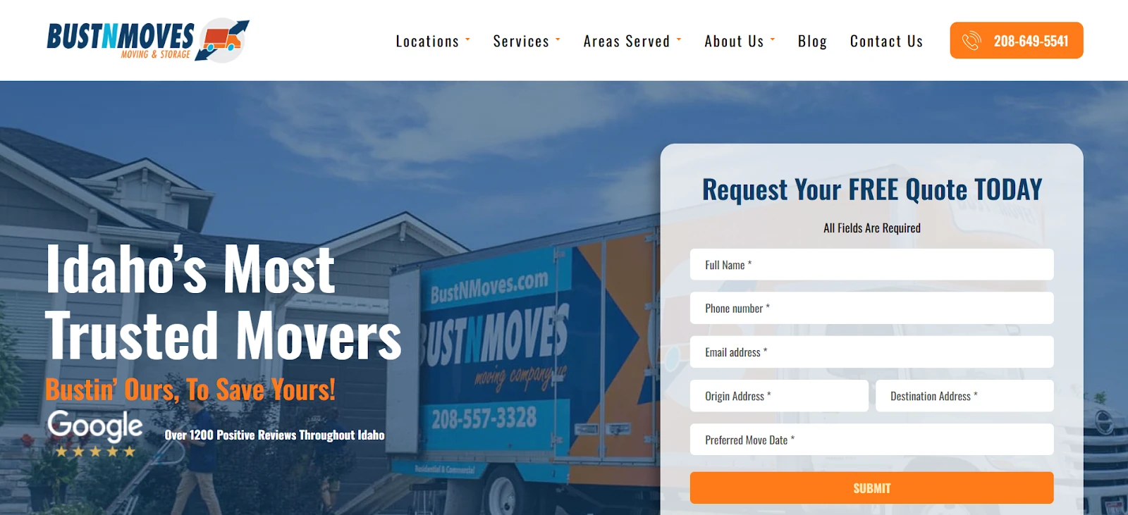 BustNMoves Moving & Storage