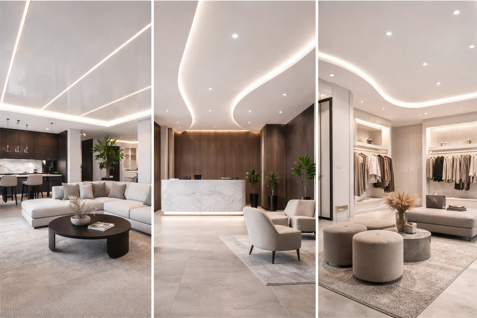 Where Stretch Ceilings Work Best