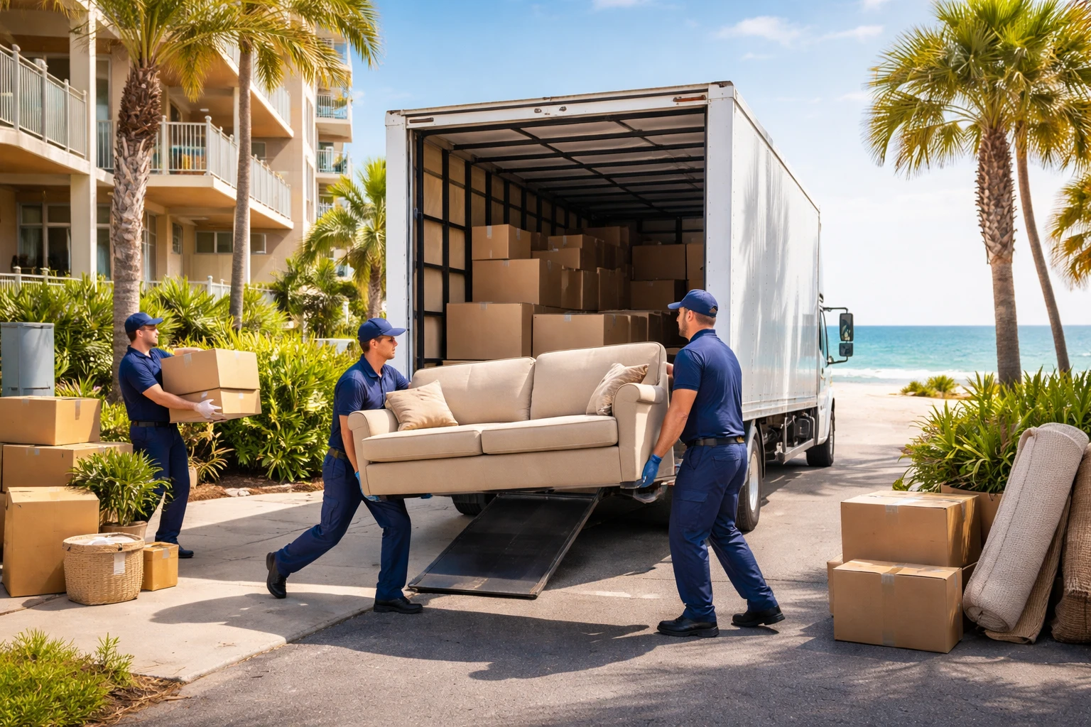 6 Best Florida Moving Companies for Apartment Moves Near the Beach in 2026