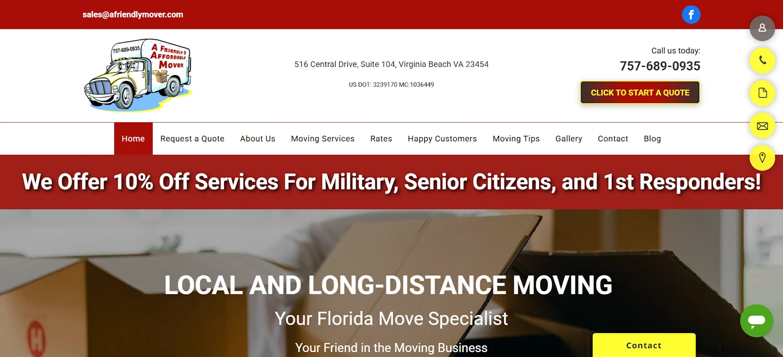 A Friendly & Affordable Mover