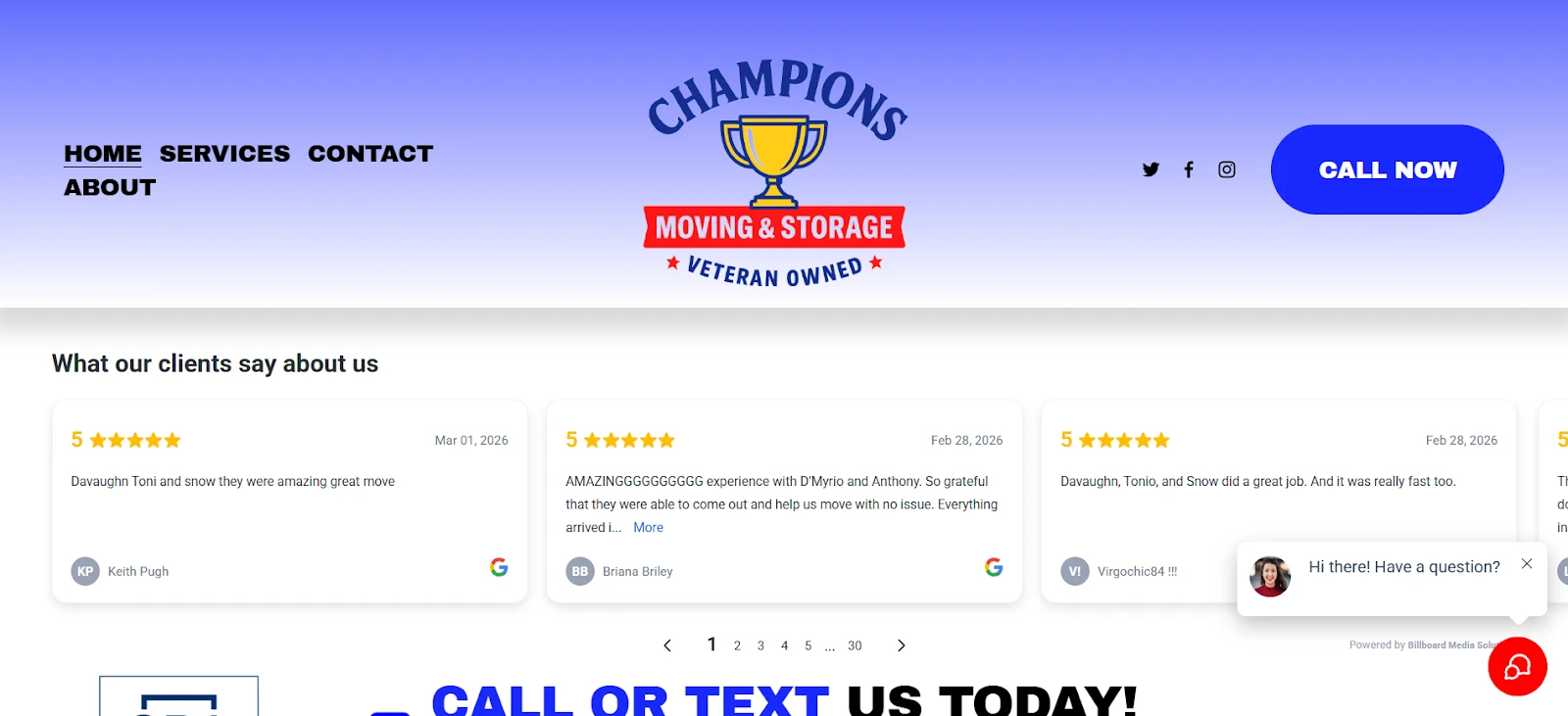 Champions Moving & Storage