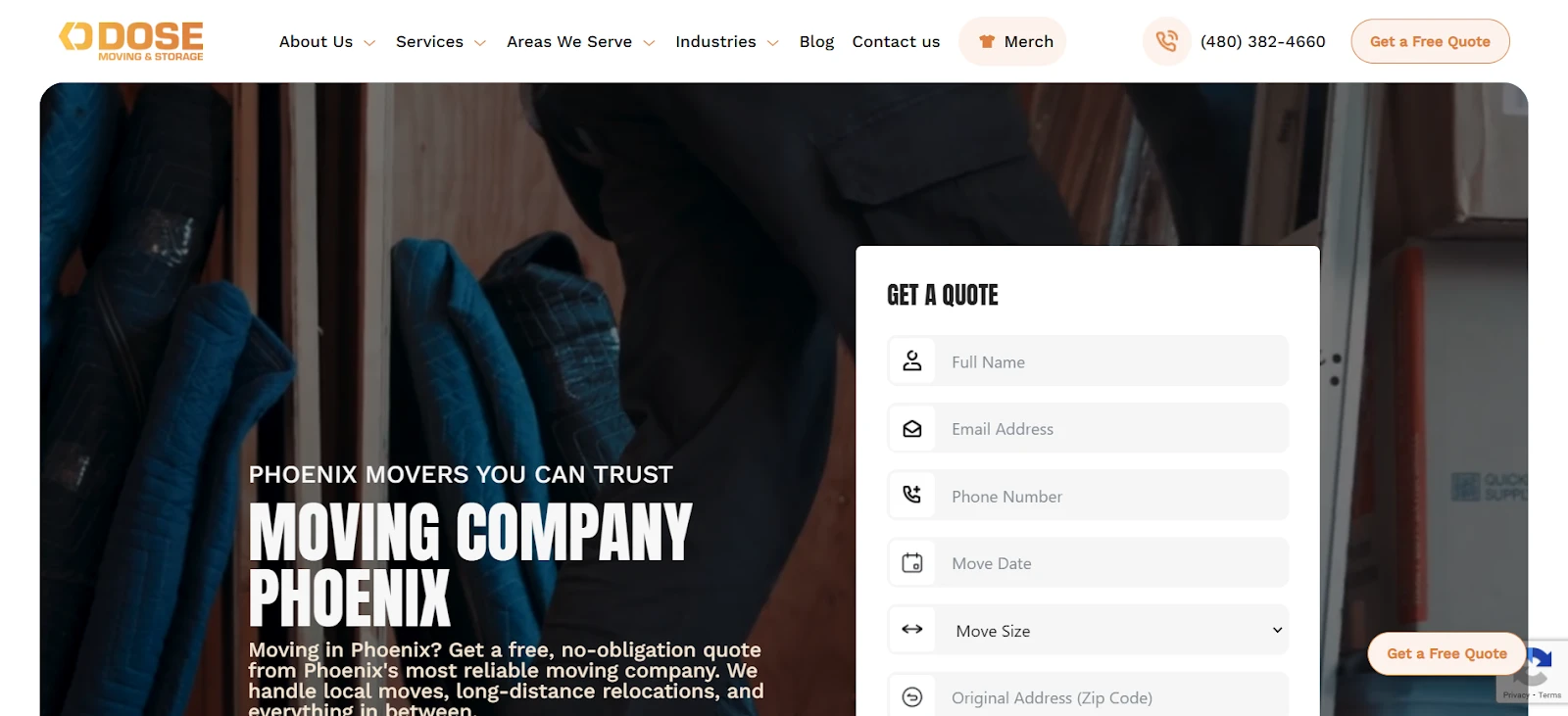 Dose Moving & Storage