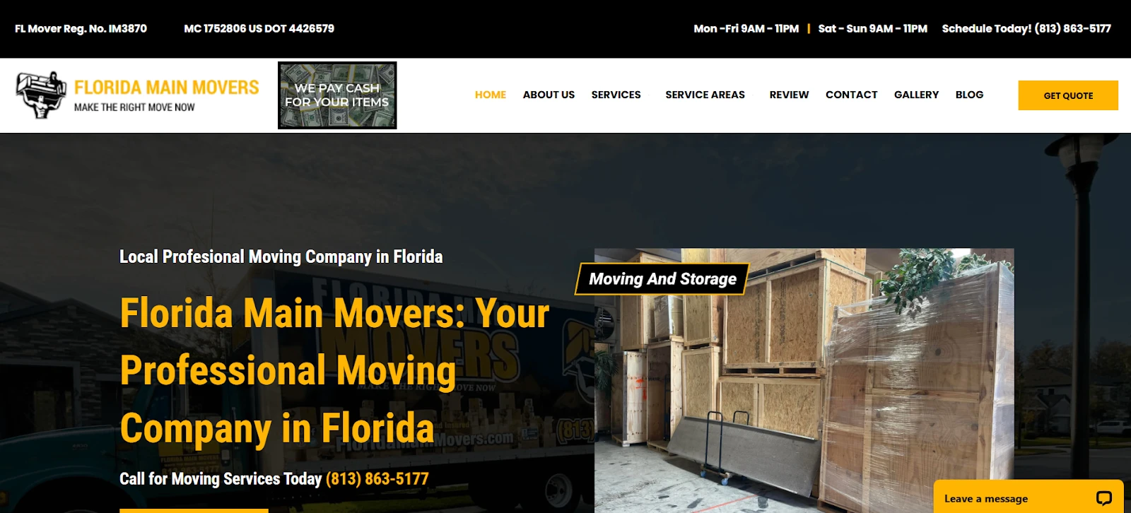 Florida Main Movers