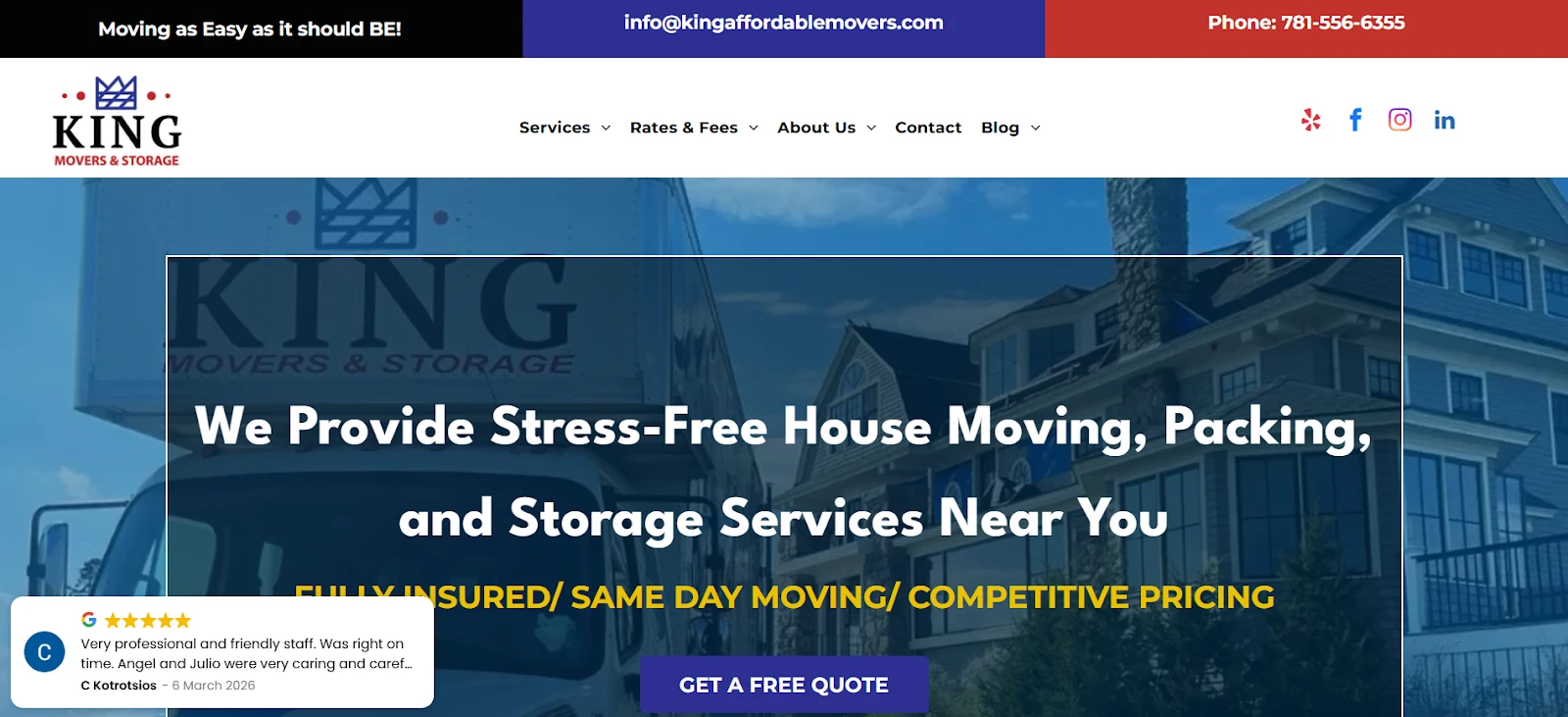 King Movers & Storage