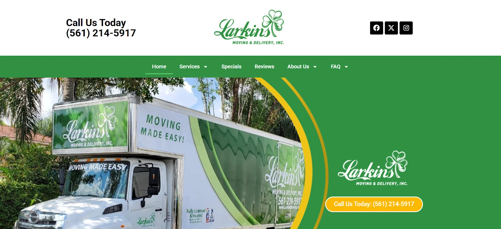 Larkins Moving of Palm Beach County