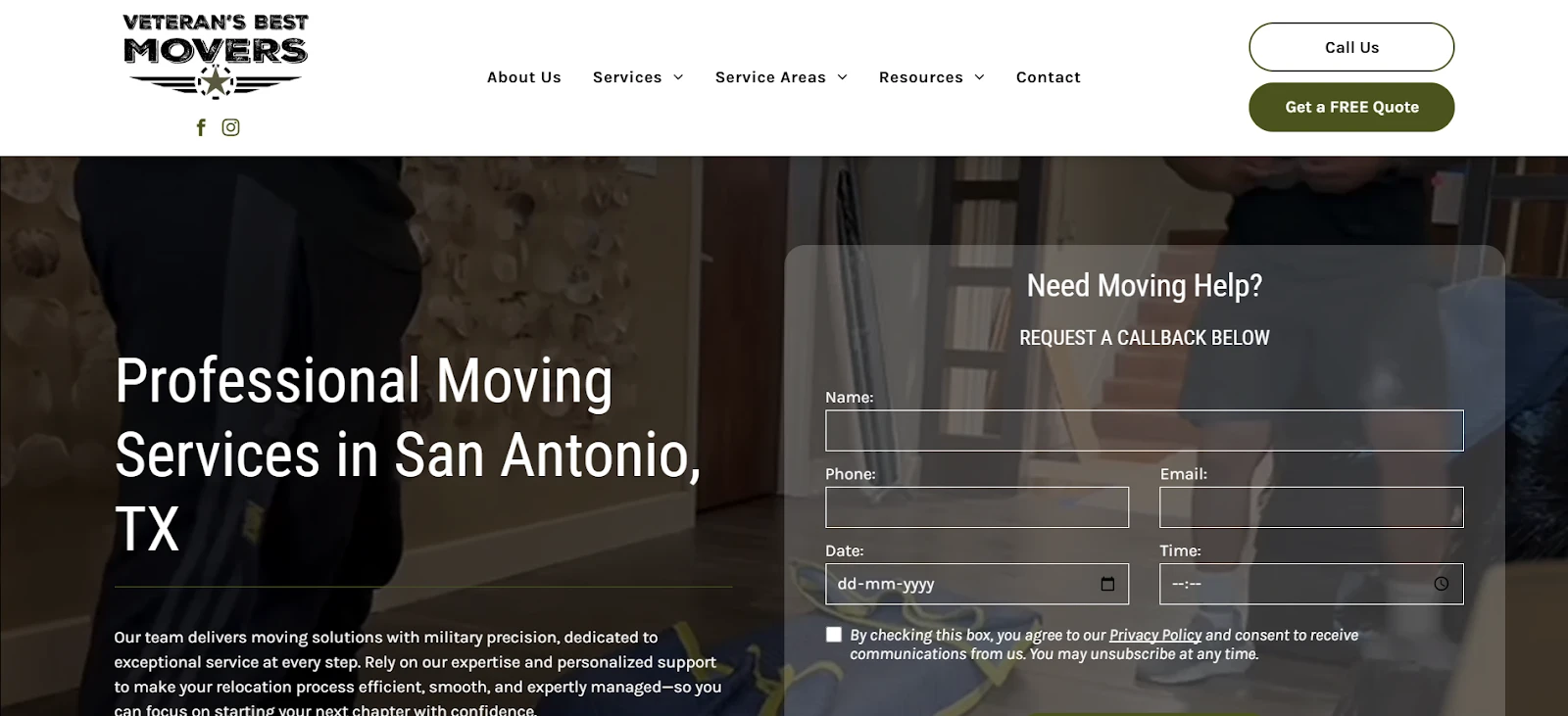 Veteran's Best Movers