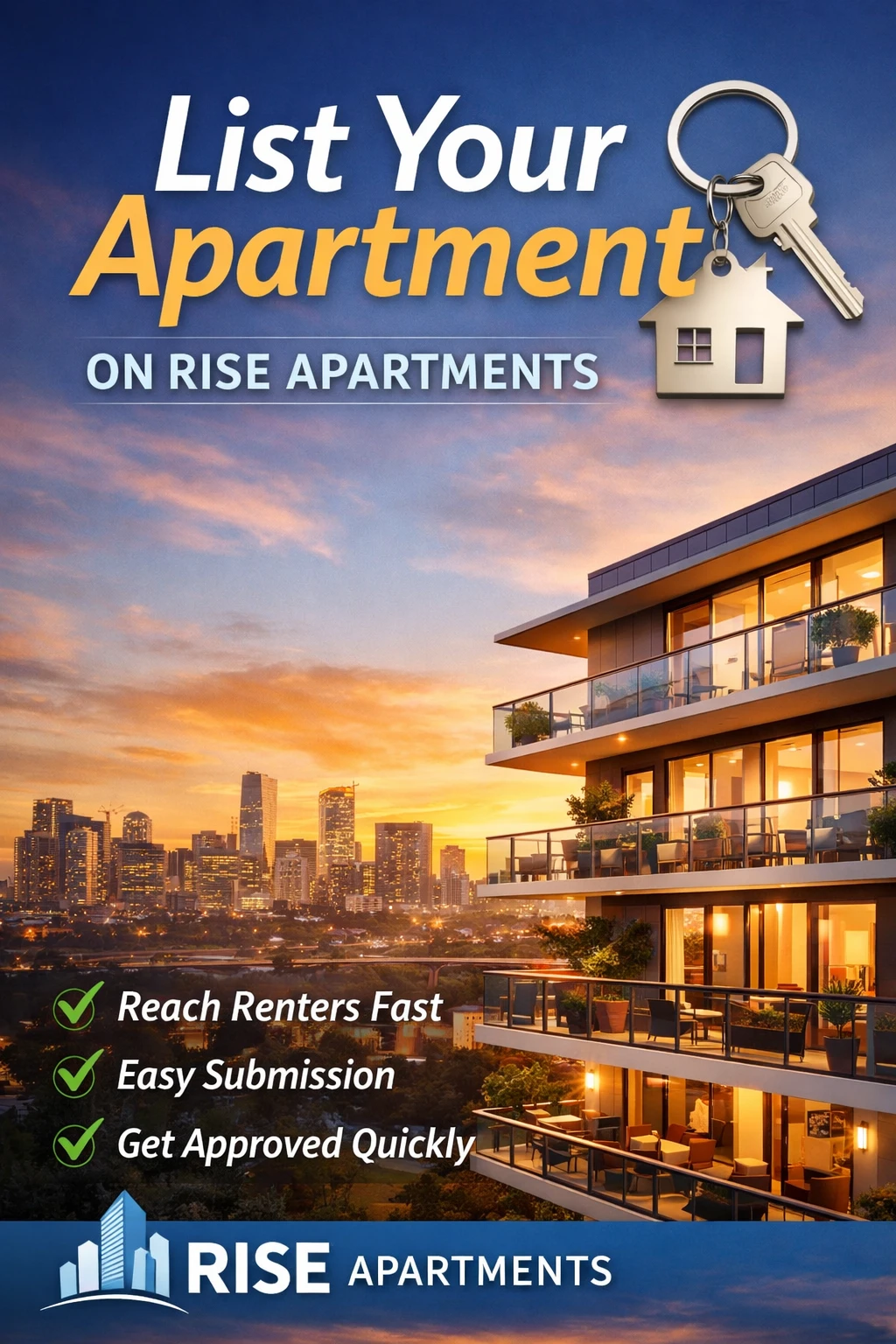 List Your Apartment on Rise Apartments