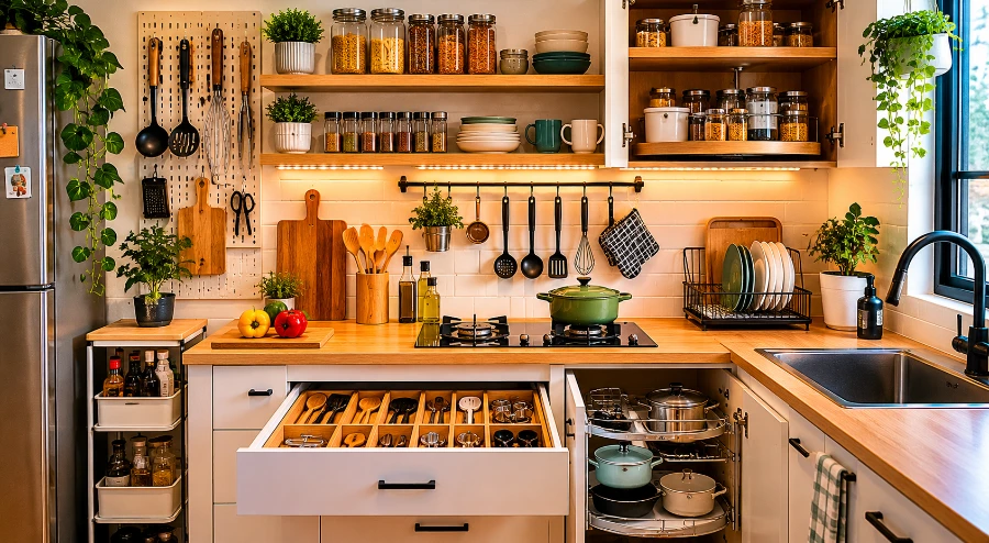 Kitchen Organization Tips for Small Apartment Spaces