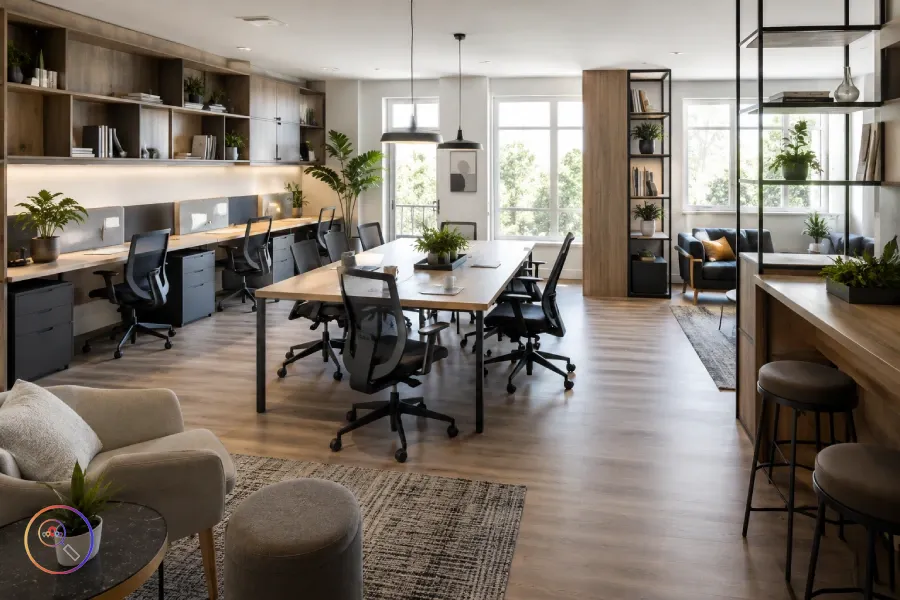 Office Furniture Ideas for Apartment Coworking Spaces