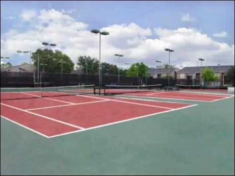 The Quinn at Westchase tennis court in Houston