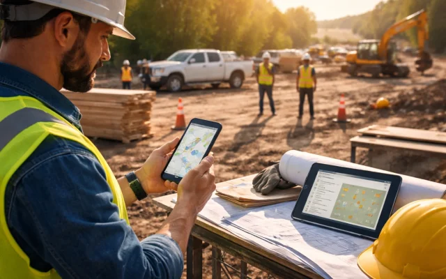 5 GPS Time Clock Apps for Managing Multiple Construction Sites (2026)