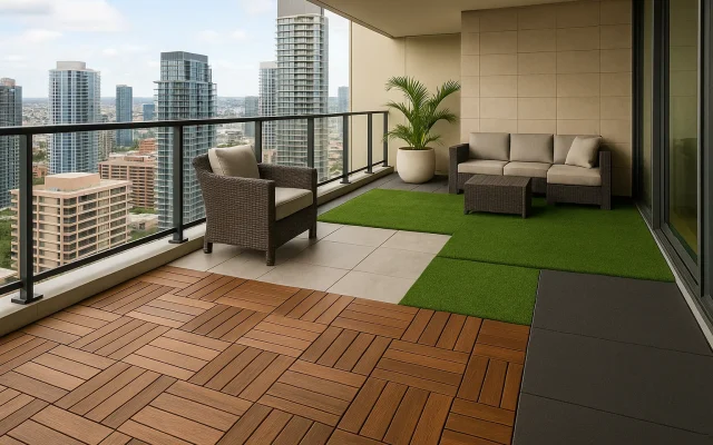 6 Balcony Flooring Upgrades That Make High-Rise Living Feel Luxurious