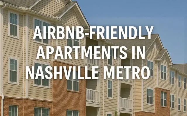 Airbnb-friendly apartments in Nashville Metro
