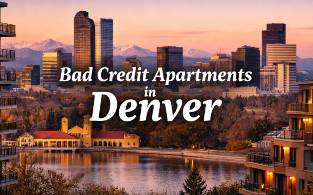 Bad Credit Apartments in Denver