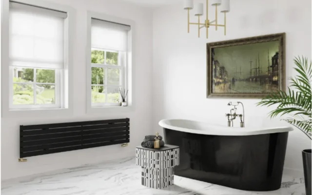 Black Designer Radiators Into Your Apartment Decor 1