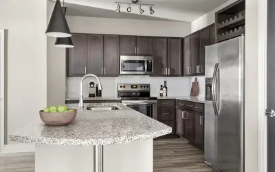 Brea Luxury Apartments Granite Countertops