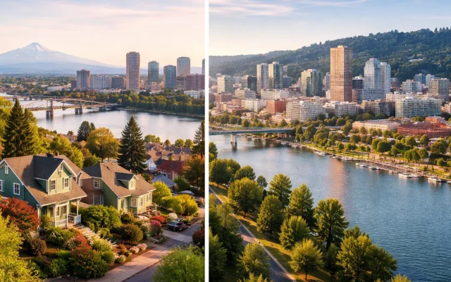 East Portland vs. West Portland