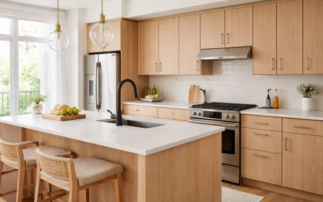 How Cabinets and Countertops Shape the Look, Flow, and Feel of Apartment Living