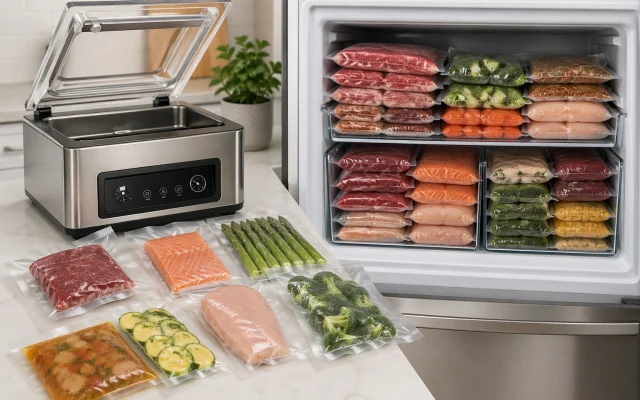 How Chamber Vacuum Sealers Change Freezer Organization