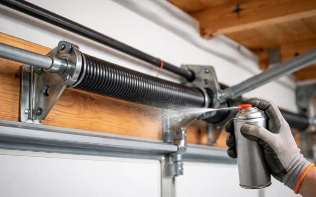 How Often to Maintain Garage Door Springs in Houston