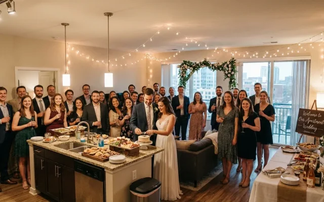 How to Plan an Apartment Wedding with 50 Guests in 2026