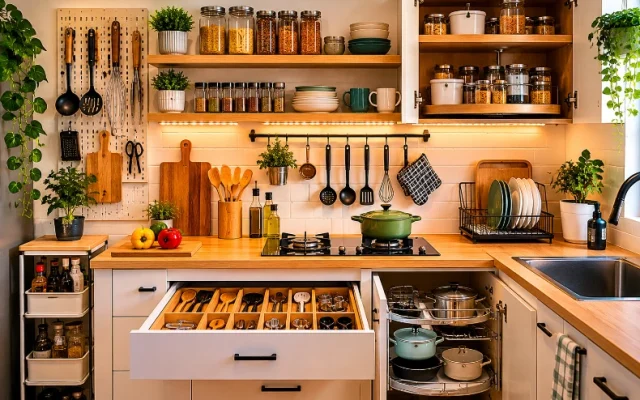 Kitchen Organization Tips for Small Apartment Spaces