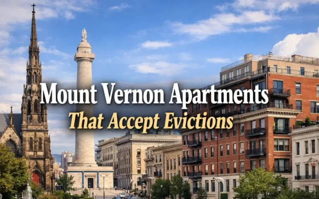 Mount Vernon Apartments That Accept Evictions