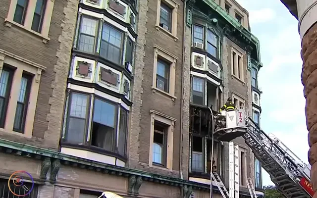 New London Apartment Fire - 4 Hospitalized, 50 Displaced