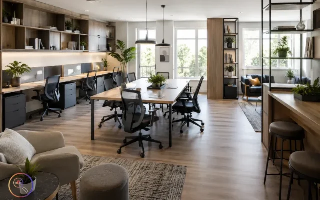 Office Furniture Ideas for Apartment Coworking Spaces