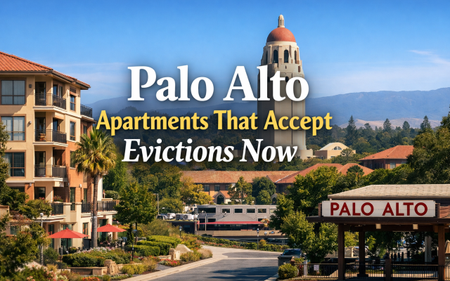 Palo Alto Apartments That Accept Evictions
