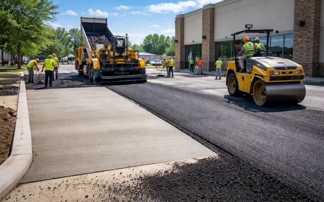 Professional Asphalt and Concrete Paving Services