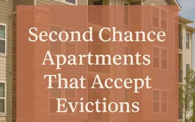 Second Chance Apartments That Accept Evictions in Georgetown, TX