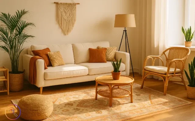 boho apartment interior design